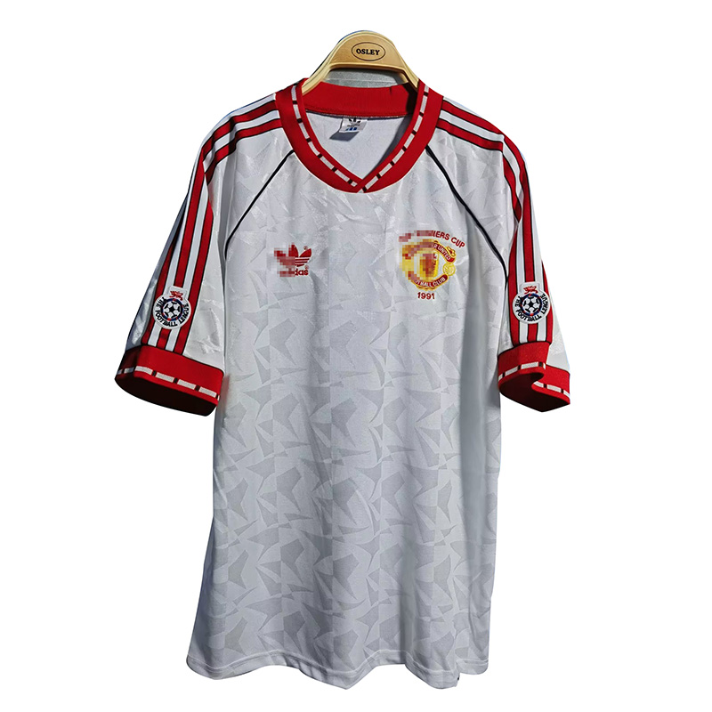 Camiseta Manchester United Away Retro 1990/91